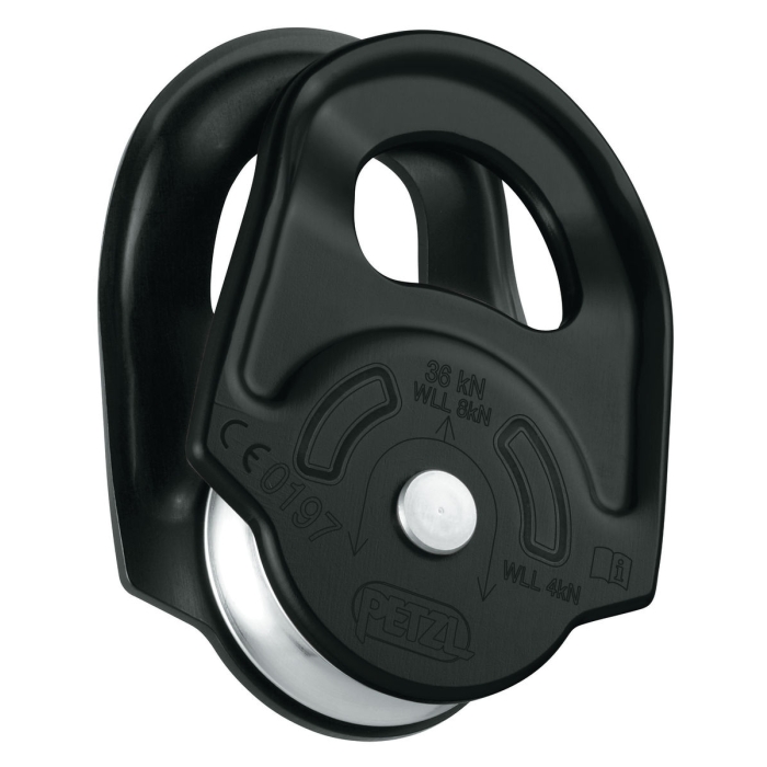 Bloczek o dużej wytrzymałości Petzl RESCUE - Black
